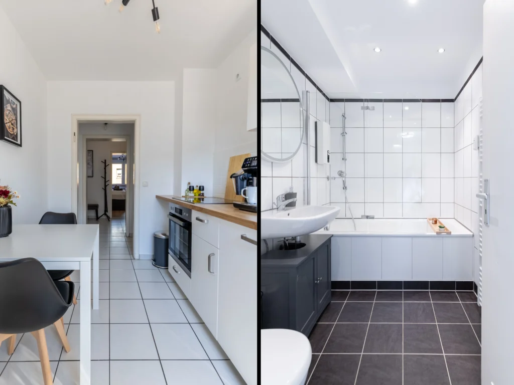 Küche und Bad in Immobilienfotos richtig präsentieren